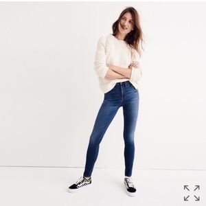 Madewell High Riser Skinny Denim Jeans